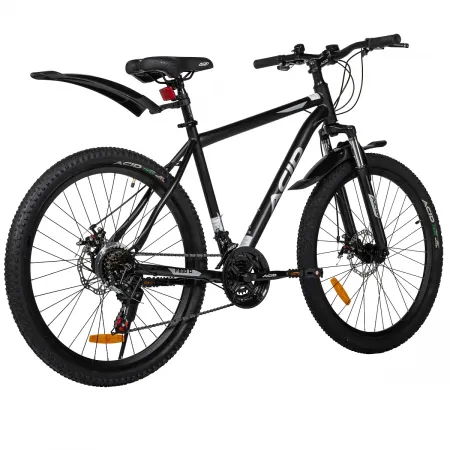 Велосипед 26' ACID F 600 D Black Flat/Silver 2026