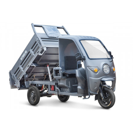 Грузовой электрический трицикл Rutrike D5 КАБИНА гидравлика 1700 60V1200W, 025198