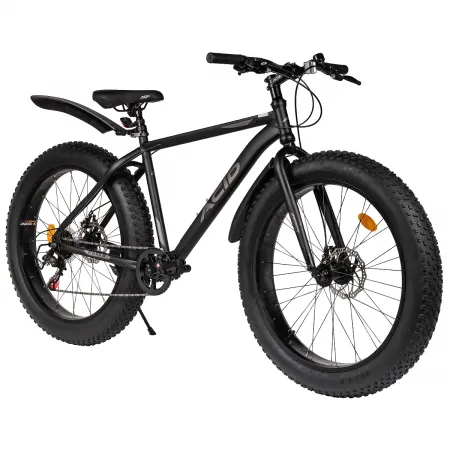 Велосипед 26' ACID F 660 D Black Flat/Dark Gray 2026
