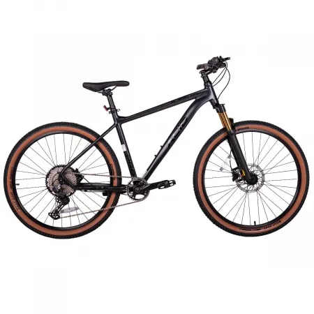 Велосипед 27,5" ACID Pro R-Seven Black-flat/Black Oil Fork (groupsets Shima...