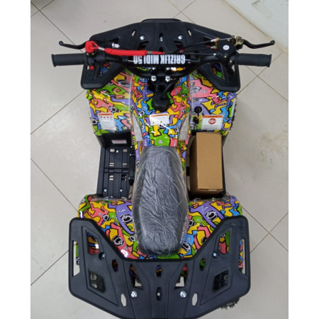 Детский квадроцикл GRIZLIK MIDI PS BW