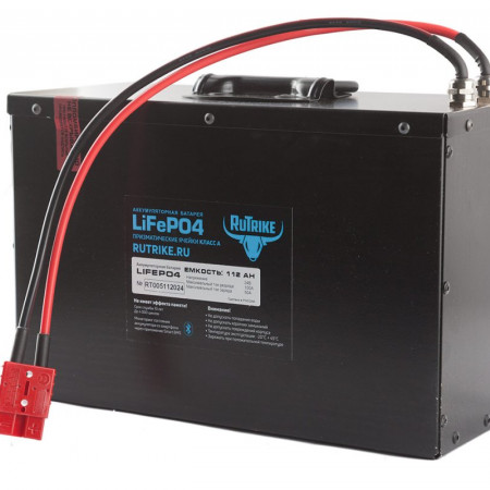 Аккумуляторная батарея LiFePo4 24V112Ah(100A) без дисплея, BMS смарт, 025103