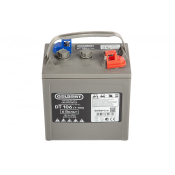 Тяговый WET аккумулятор Gelbert DT106 (T-105) 6V185A/H C5, 0000111