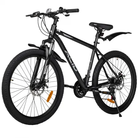 Велосипед 26' ACID F 600 D Black Flat/Silver 2026