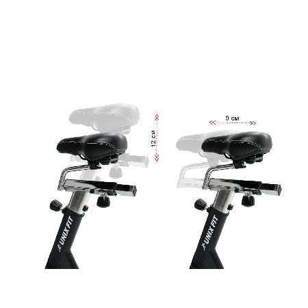 Велотренажер UNIX Fit Techno AirBike 1100 PRO