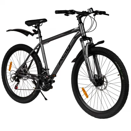 Велосипед 26' ACID F 600 D Gray Flat/Black 2026