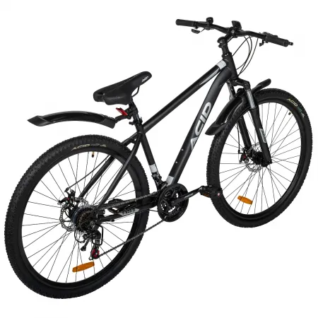 Велосипед 29' ACID F 900 D Black Flat/Silver 2026