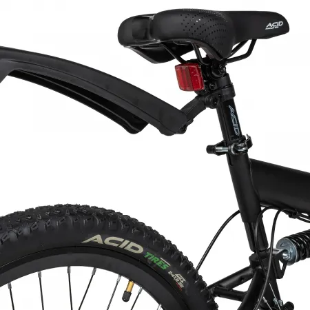 Велосипед 24' ACID F 440 D Black Flat/Neon Green 2026