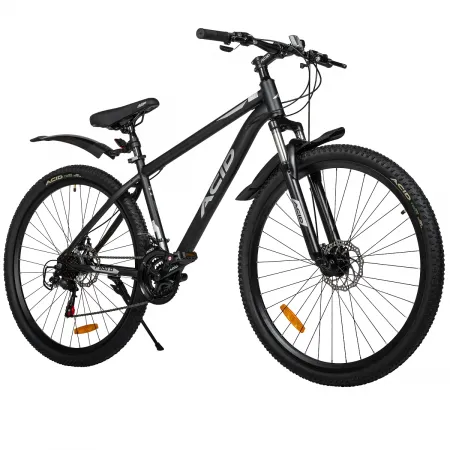 Велосипед 29' ACID F 900 D Black Flat/Silver 2026