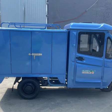 Трицикл грузовой GreenCamel Тендер E1500 (60V 1200W) кабина, BOX, понижающая