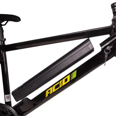 Электровелосипед ACID E-Race Black Flat/Yellow
