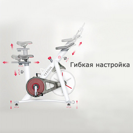 Велотренажер YESOUL Smart Spinning bike V1 PLUSE