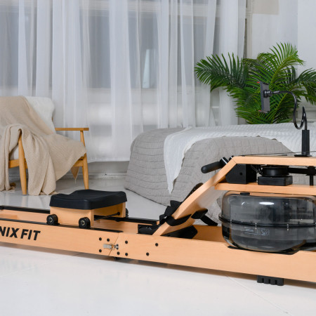 Гребной тренажер UNIX Fit Wood Rower Light