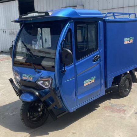 Трицикл грузовой GreenCamel Тендер E1500 (60V 1200W) кабина, BOX, понижающая