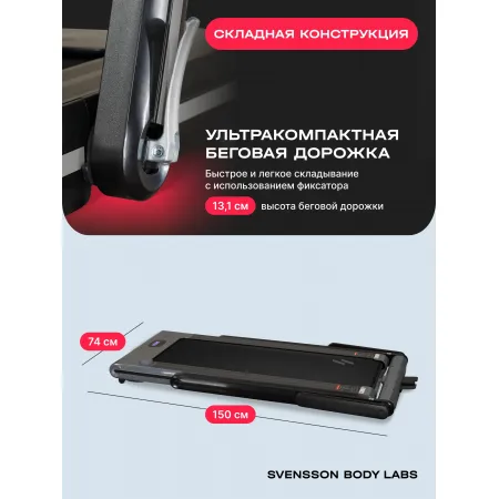 Беговая дорожка домашняя SVENSSON BODY LABS THRIVE