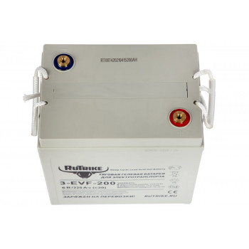 Тяговый аккумулятор Rutrike 3-EVF-200 (6V200A/H C3), 022597