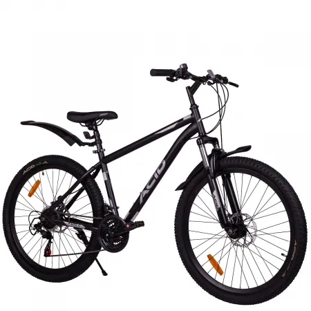 Велосипед 26' ACID F 600 D Black Flat/Silver